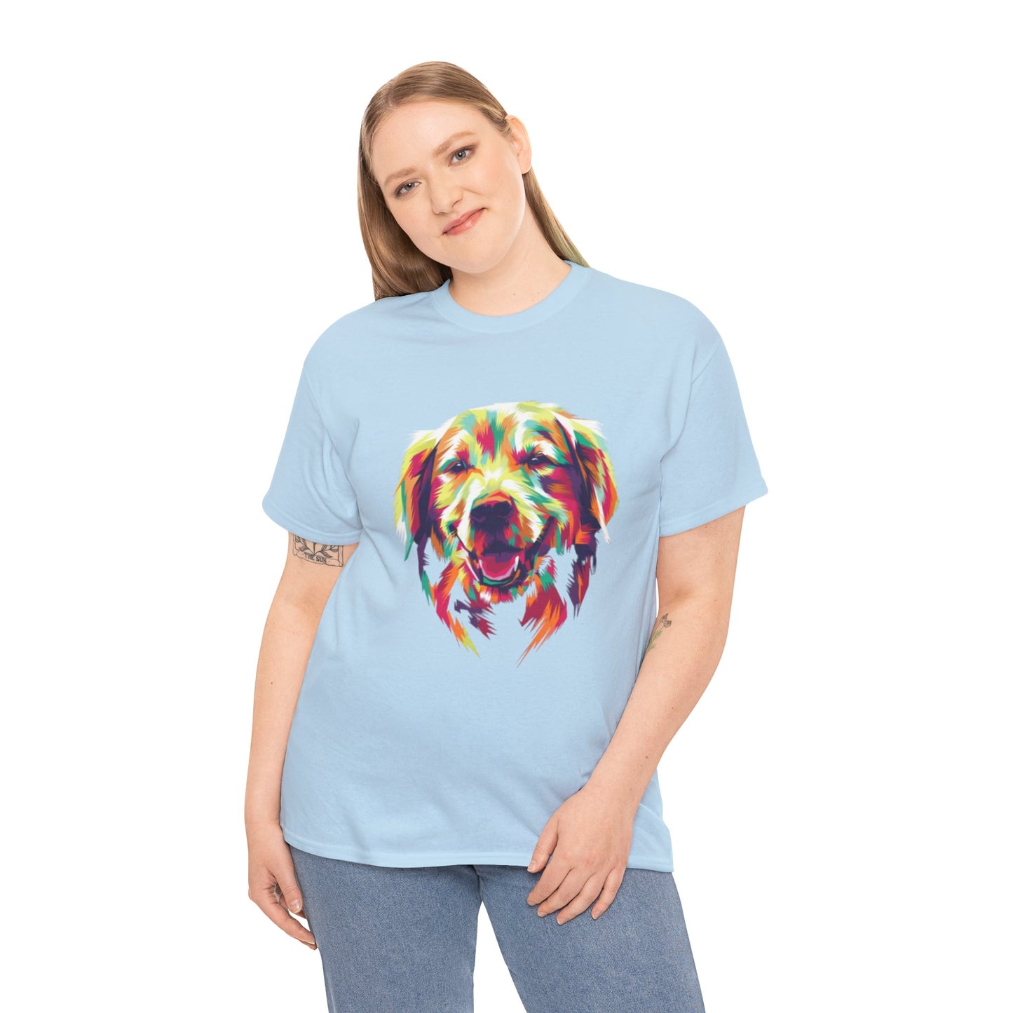 Colorburst Golden Smile T-Shirt | Eco-Limited