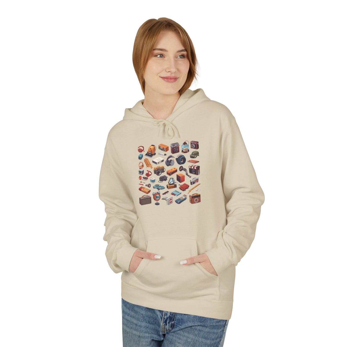 Assorted Cake & Pastry Graphic Hoodie|Eco-Friendly - Limited