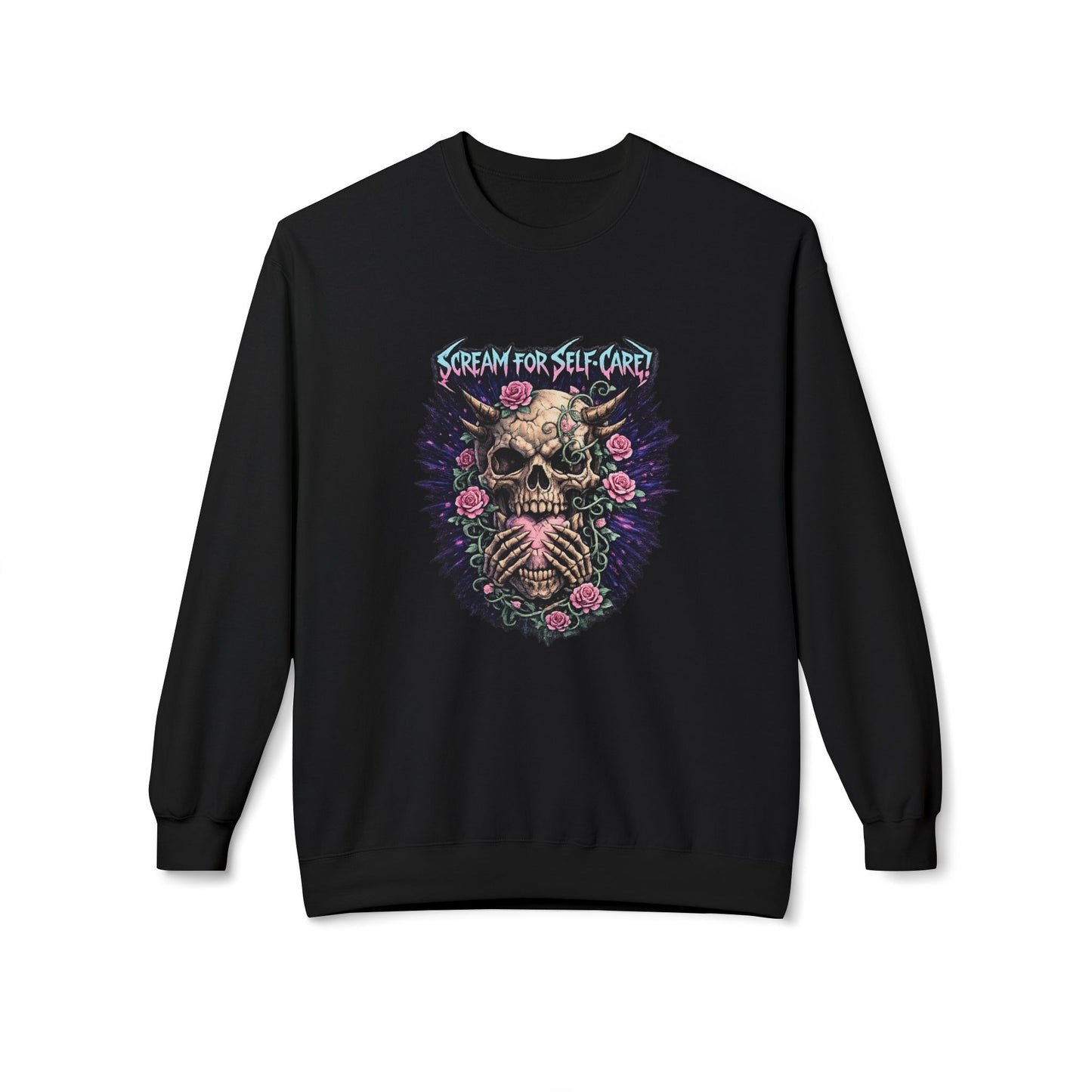 Scream For Self Care Sweatshirt | Eco-Limited