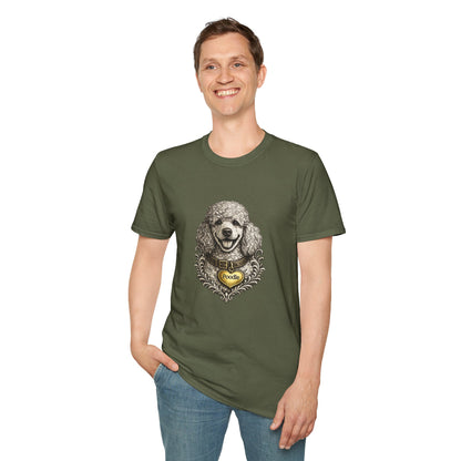 Poodle Ink Portrait T-Shirt | Eco-Limited