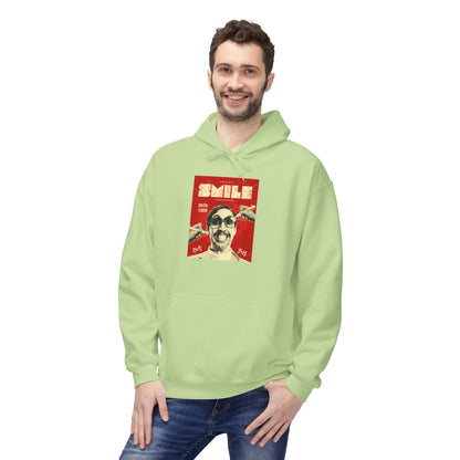 Bold Red Poster Graphic Hoodie | Street Art Edition