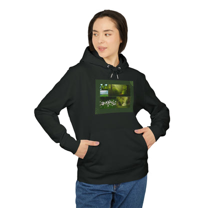 Organic Nature Grid Hoodie | Eco-Limited