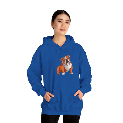 Cute English Bulldog Graphic Hoodie|Eco-Friendly - Limited