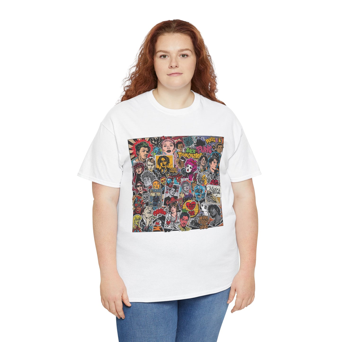 Pop Art Character Graphic T-Shirt | Eco-Limited