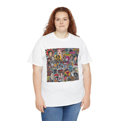 Pop Art Character Graphic T-Shirt | Eco-Limited