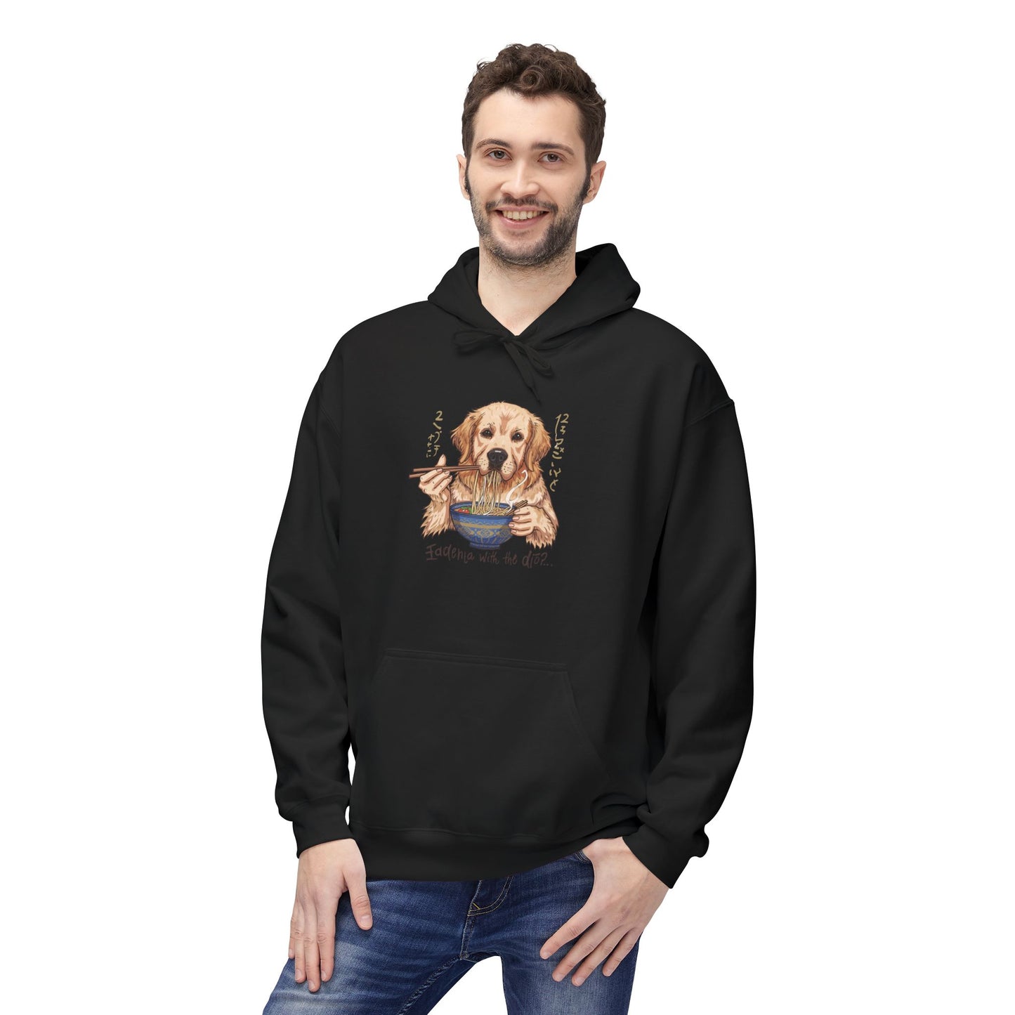 Noodle Dog Logic Graphic Hoodie | Eco-Limited
