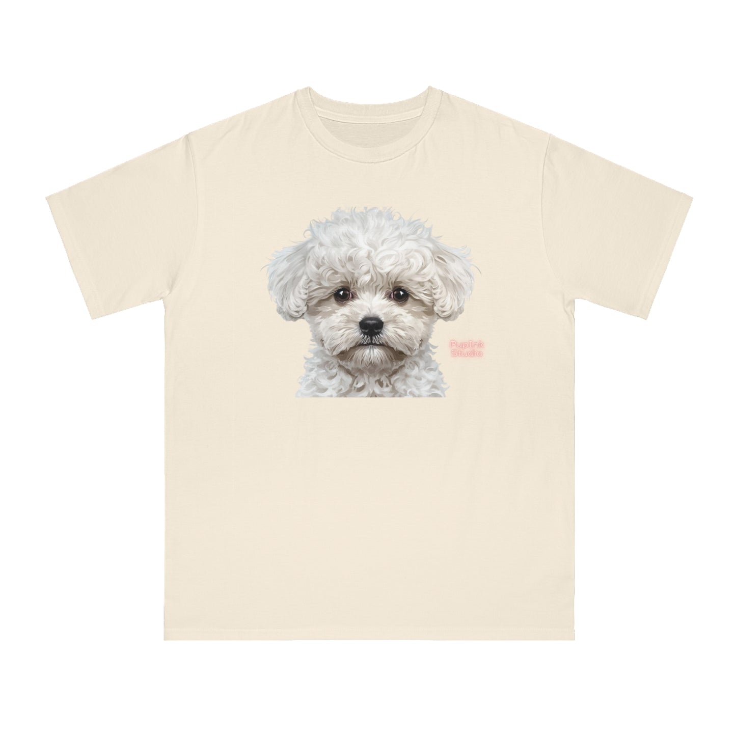 Organic Poodle Portrait T-Shirt | Organic-Limited