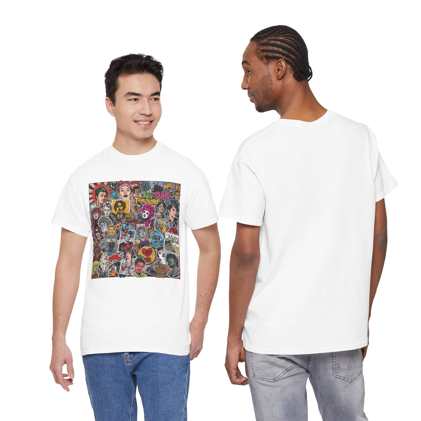 Pop Art Character Graphic T-Shirt | Eco-Limited