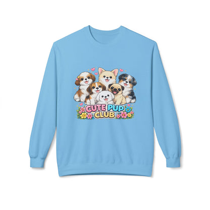 Cute Pup Club Graphic Sweater | Eco - Limited