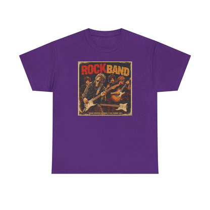 Rock Band Vintage Poster Art T-Shirt | Eco-Limited