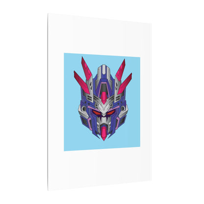 Mecha Warrior Helmet Organic Canvas