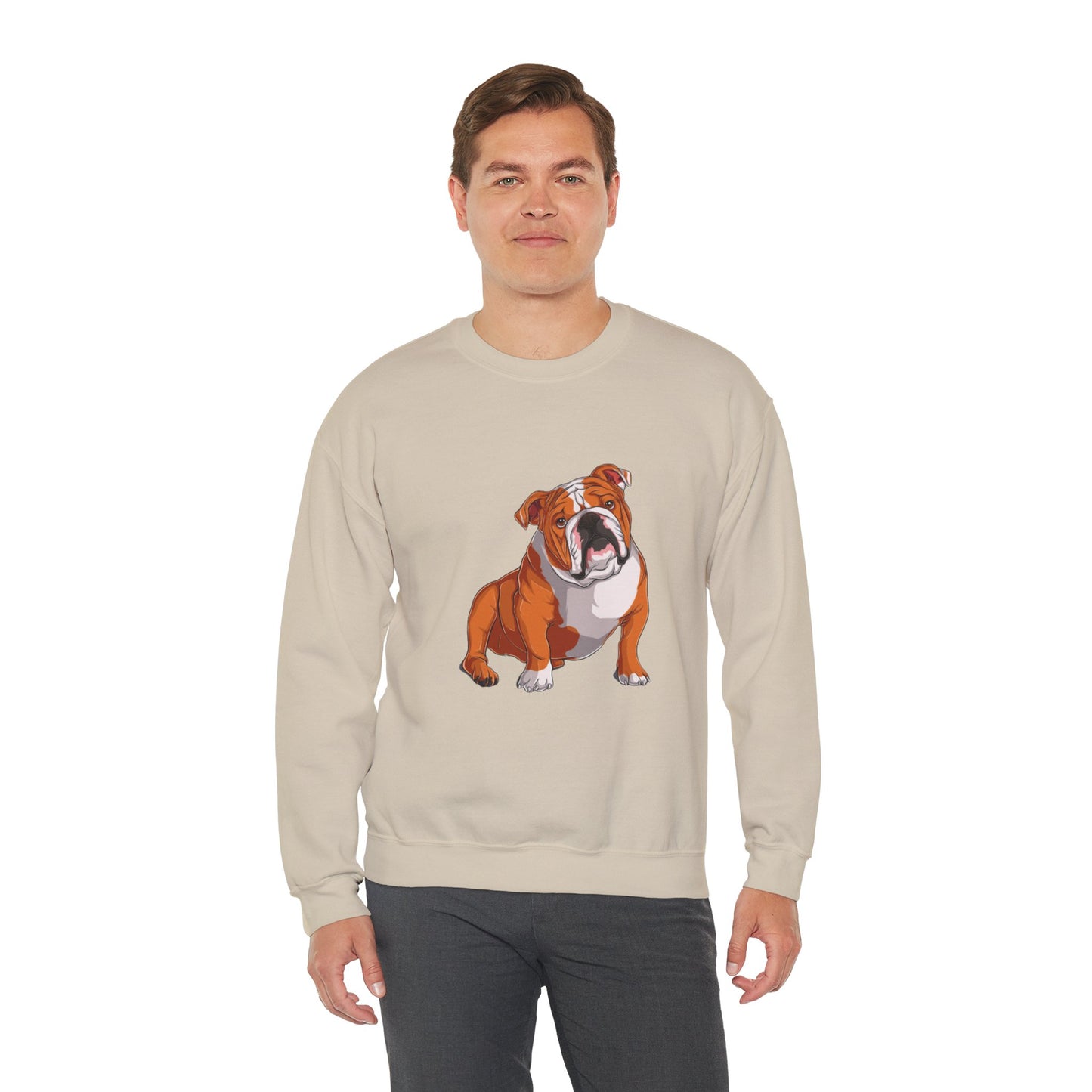 Royal Bulldog Art Sweatshirt | Eco-Limited