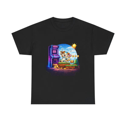 Pixel Arcade Bootleg Graphic T-Shirt | Eco - Limited