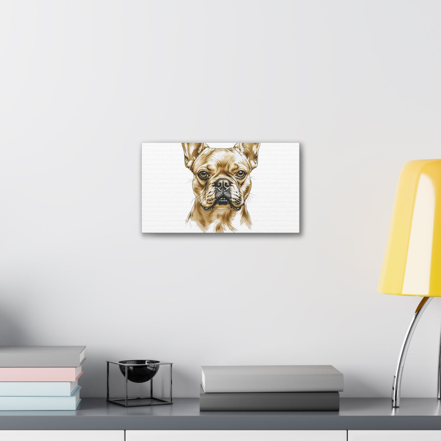 French Bulldog My Friend Canvas Wall Art | Eco Limited