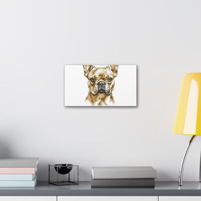 French Bulldog My Friend Canvas Wall Art | Eco Limited