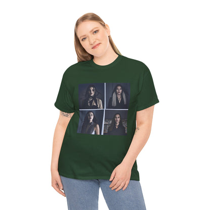 Dark Portrait Grid T-Shirt | Eco-Limited
