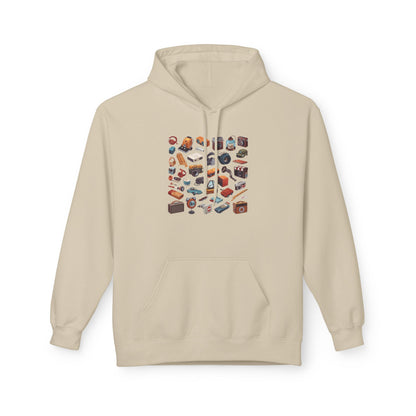 Assorted Cake & Pastry Graphic Hoodie|Eco-Friendly - Limited