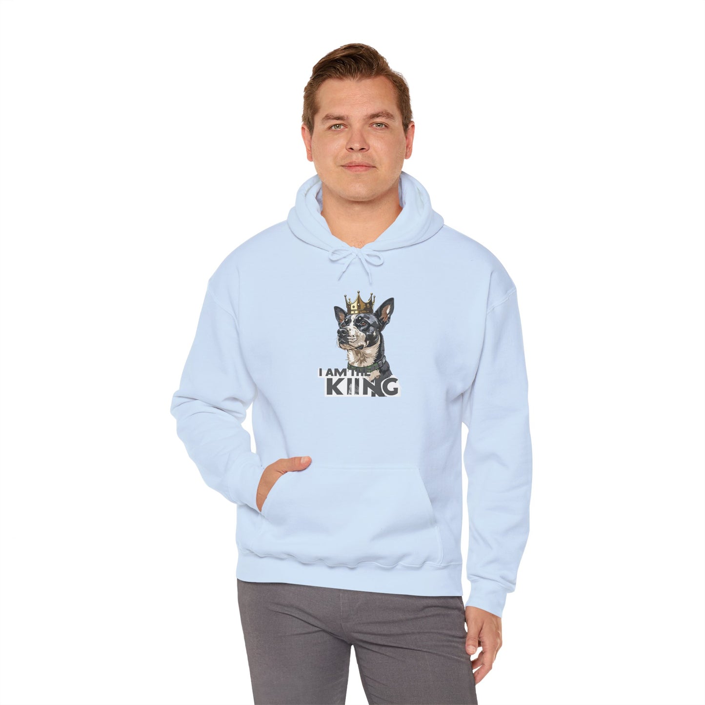 I Am King Dog Hoodie | Eco-Limited