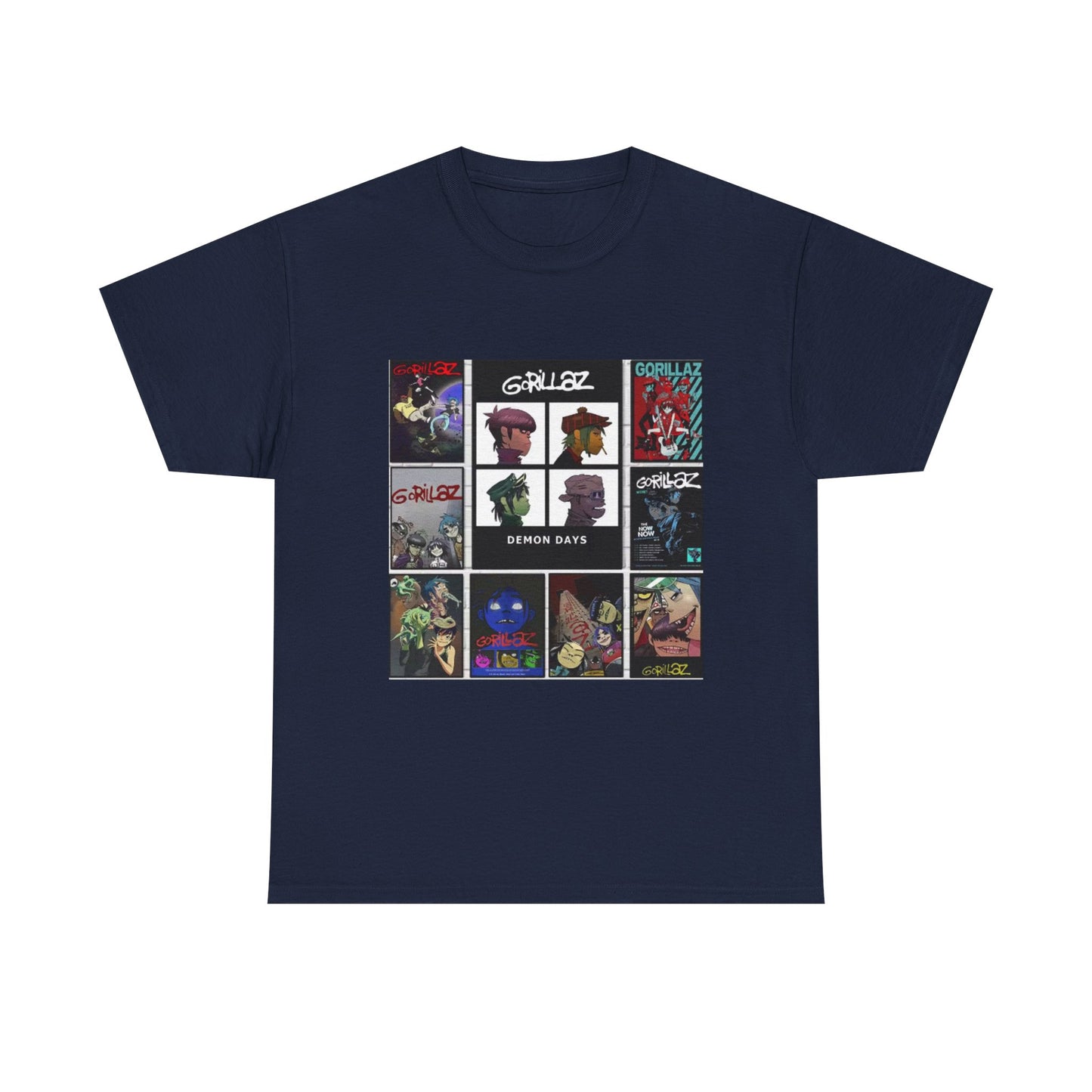 Animated Band Collage Street Art Graphic Tee | Eco-Limited
