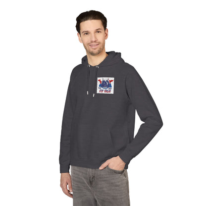 Organic “Fly High” Bulldog Hoodie | Organic-Limited