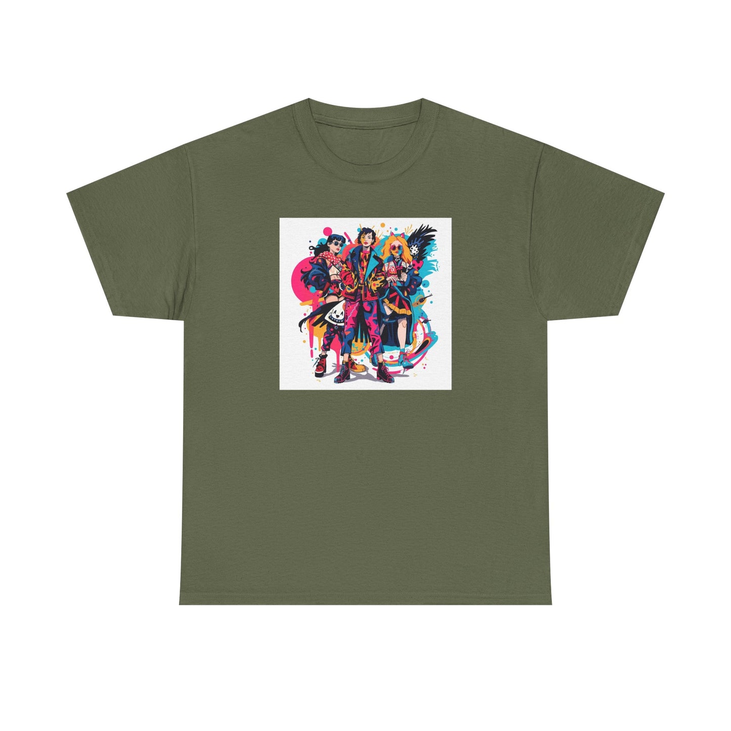 Urban Pop Character Art T-Shirt | Eco-Limited