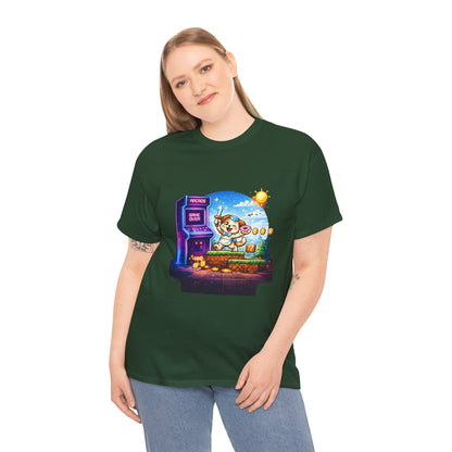 Pixel Arcade Bootleg Graphic T-Shirt | Eco - Limited