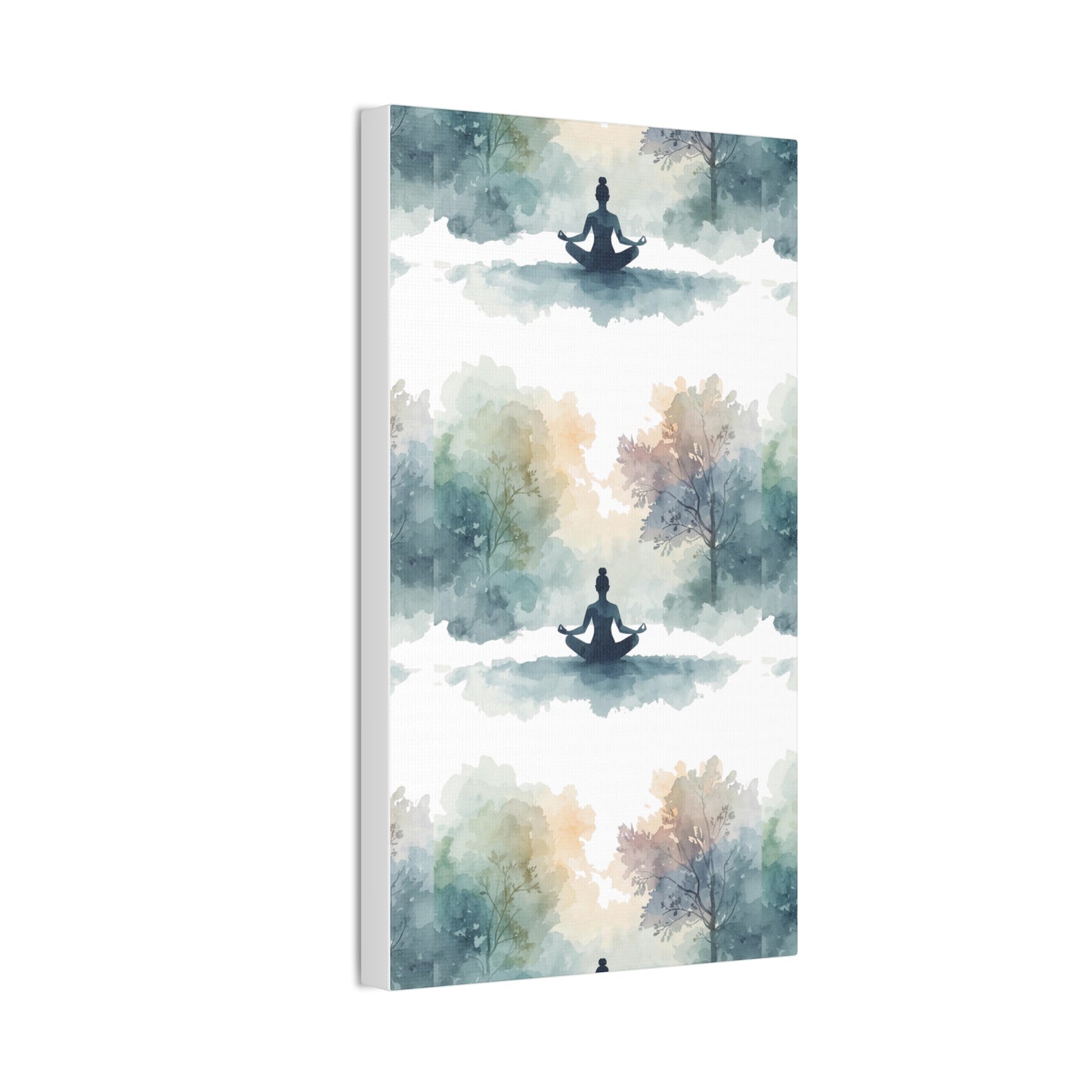 Peace Within Meditation Canvas Wall Art | Eco-Limited