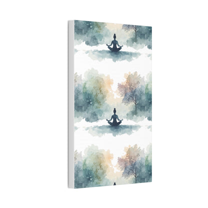Peace Within Meditation Canvas Wall Art | Eco-Limited