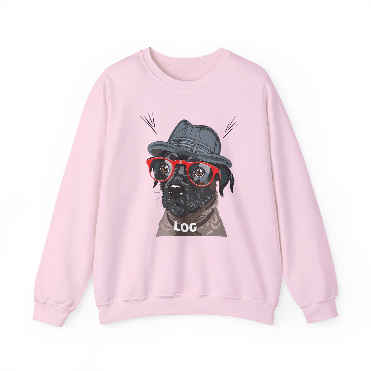 LOG Street Dog Art Sweatshirt | Eco-Limited