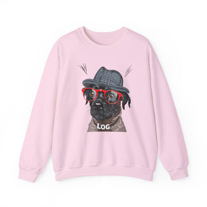 LOG Street Dog Art Sweatshirt | Eco-Limited
