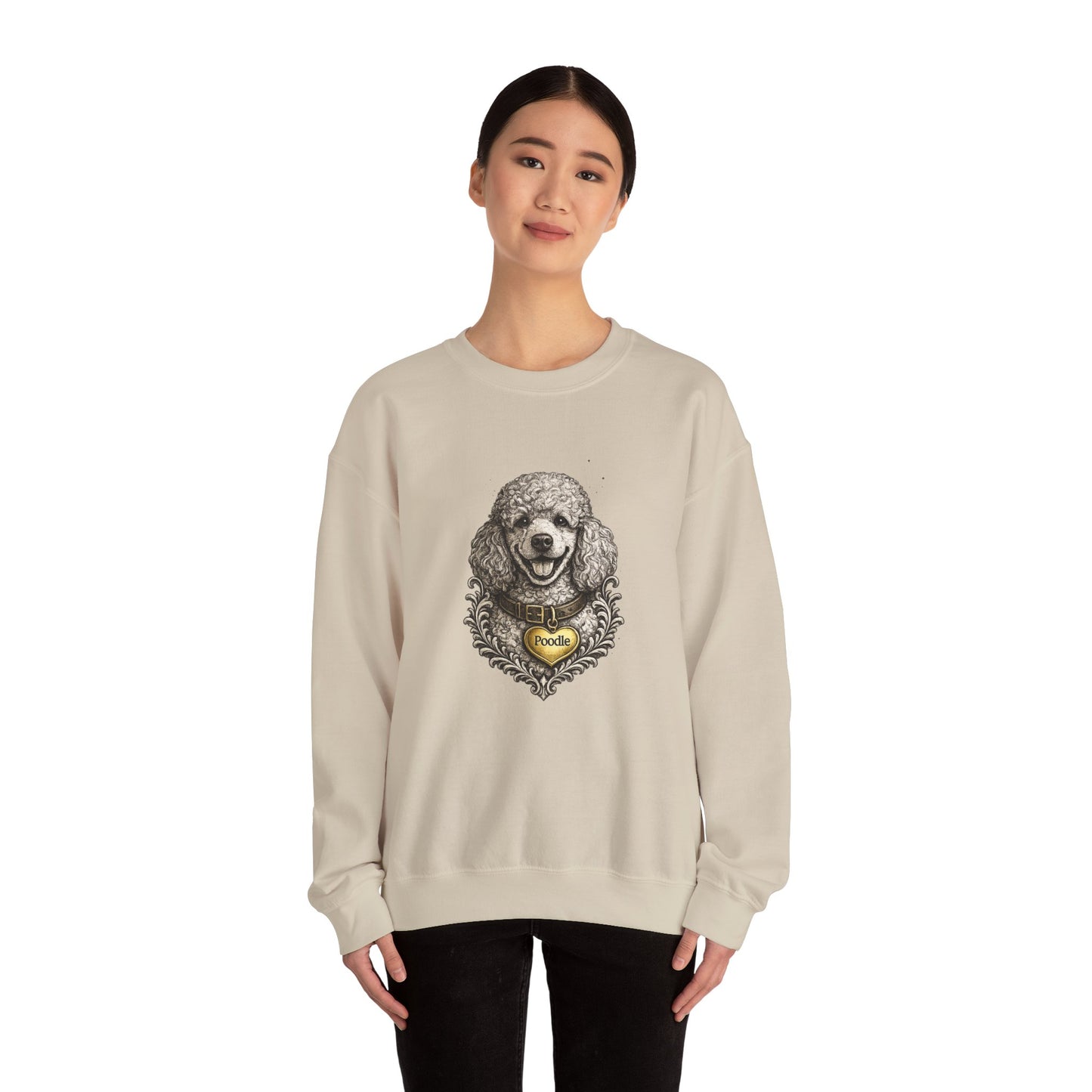 Poodle Ink Portrait Sweater | Eco-Limited
