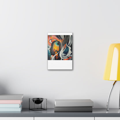Abstract Expression Portrait Canvas | Eco-Limited