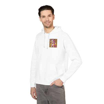 Organic Abstract Fox Art Hoodie | Organic-Limited