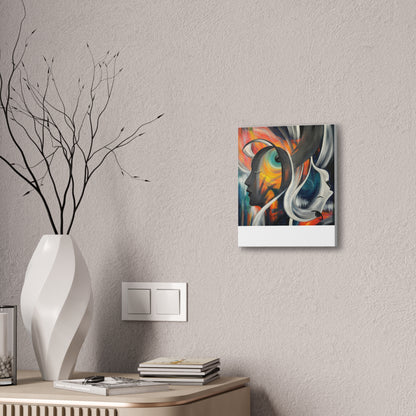 Abstract Expression Portrait Canvas | Eco-Limited