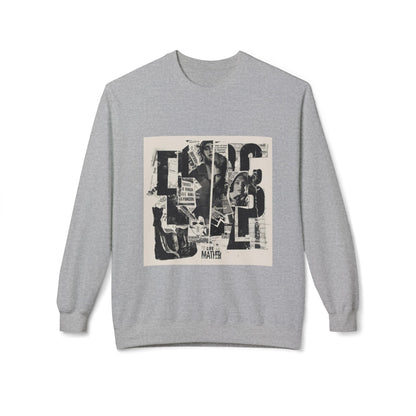 Life Matter Collage Graphic Sweater | Eco - Limited