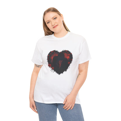 Dark Emo Romance Heart T-Shirt | Eco-Limited