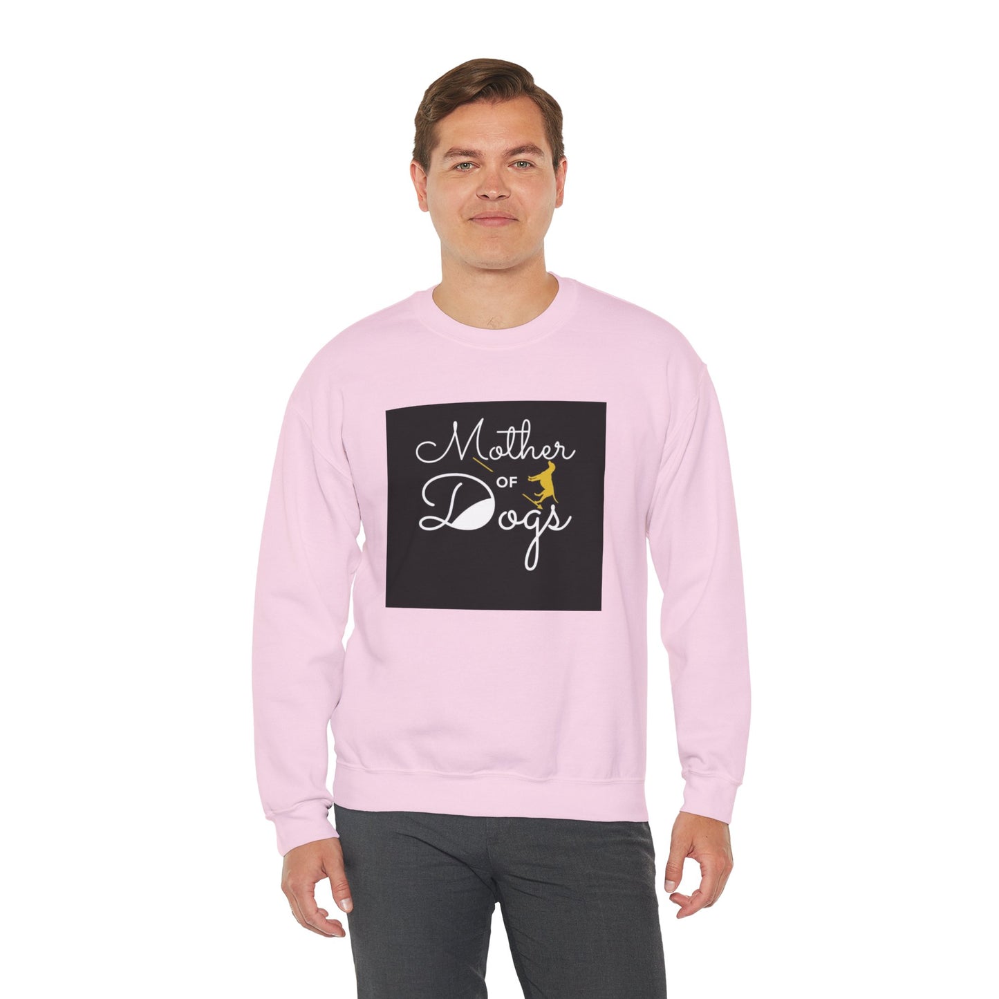 Mother of Dogs Text Graphic Sweater | Eco-Limited