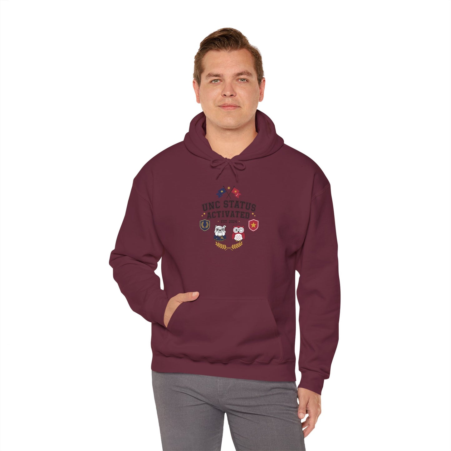 Activated Status Crest Hoodie | Eco-Limited