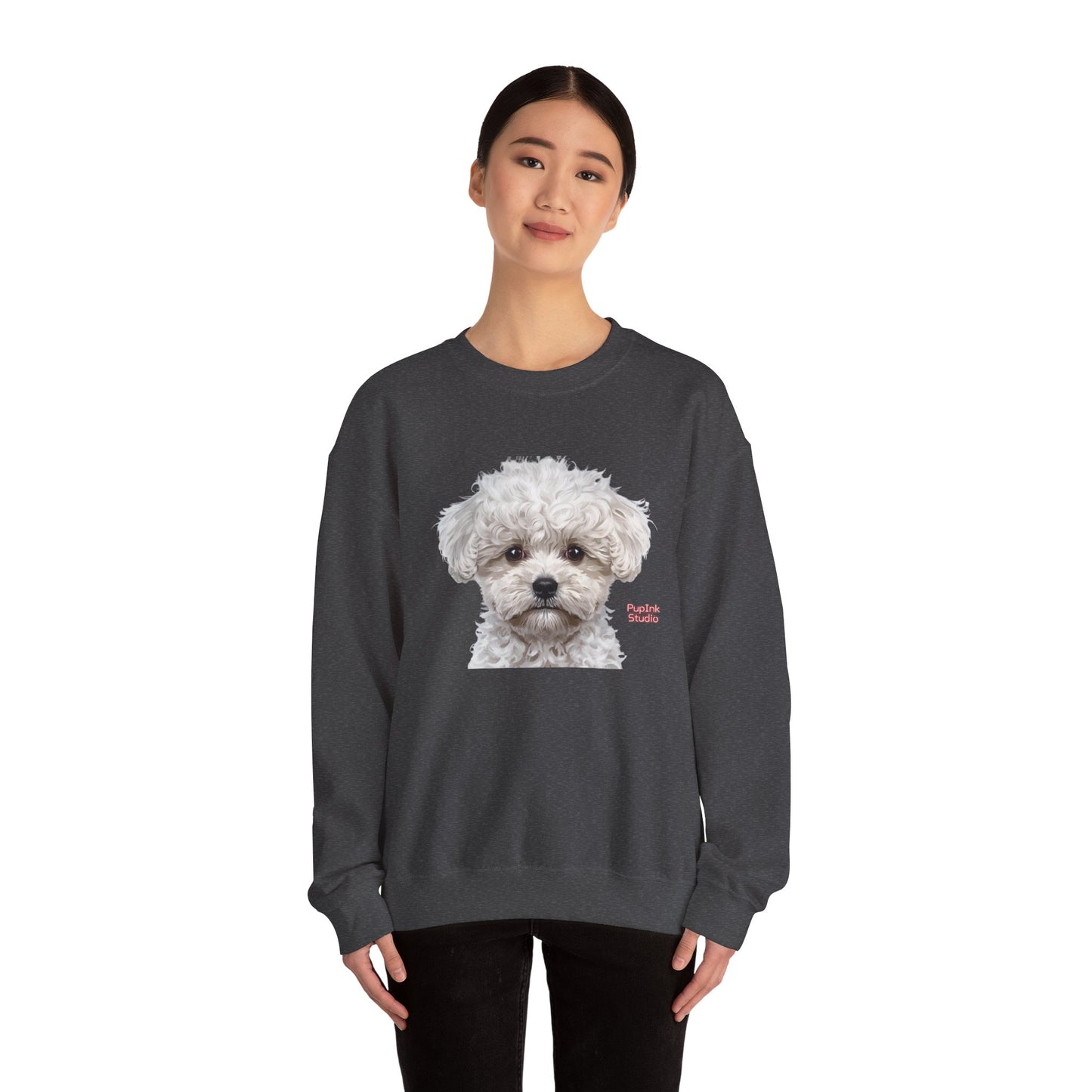 Poodle Portrait Graphic Sweater | Eco-Limited