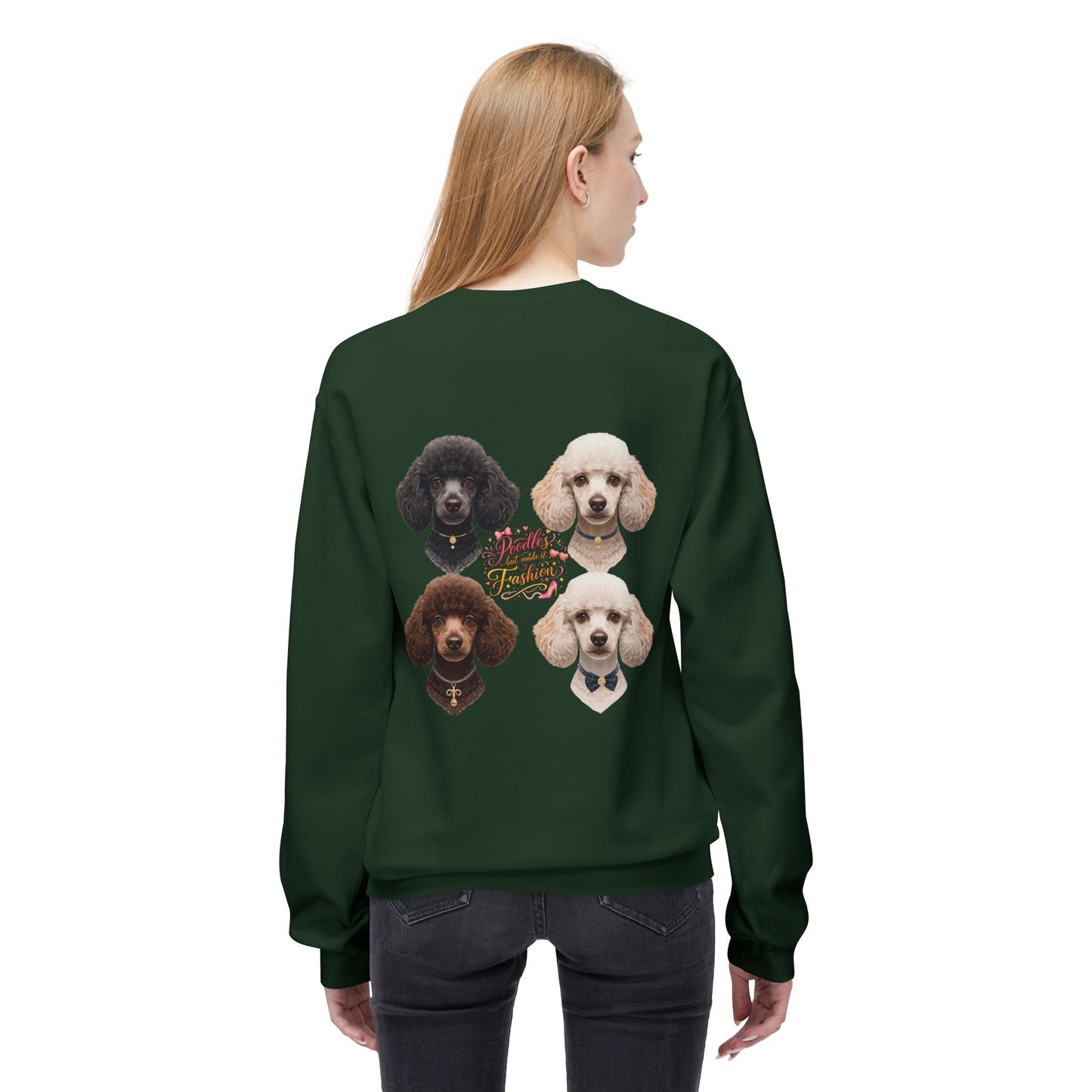 Poodles But Make It Fashion Sweatshirt | Eco-Limited