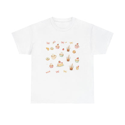 Sweet Treats Pattern T-Shirt | Eco-Limited