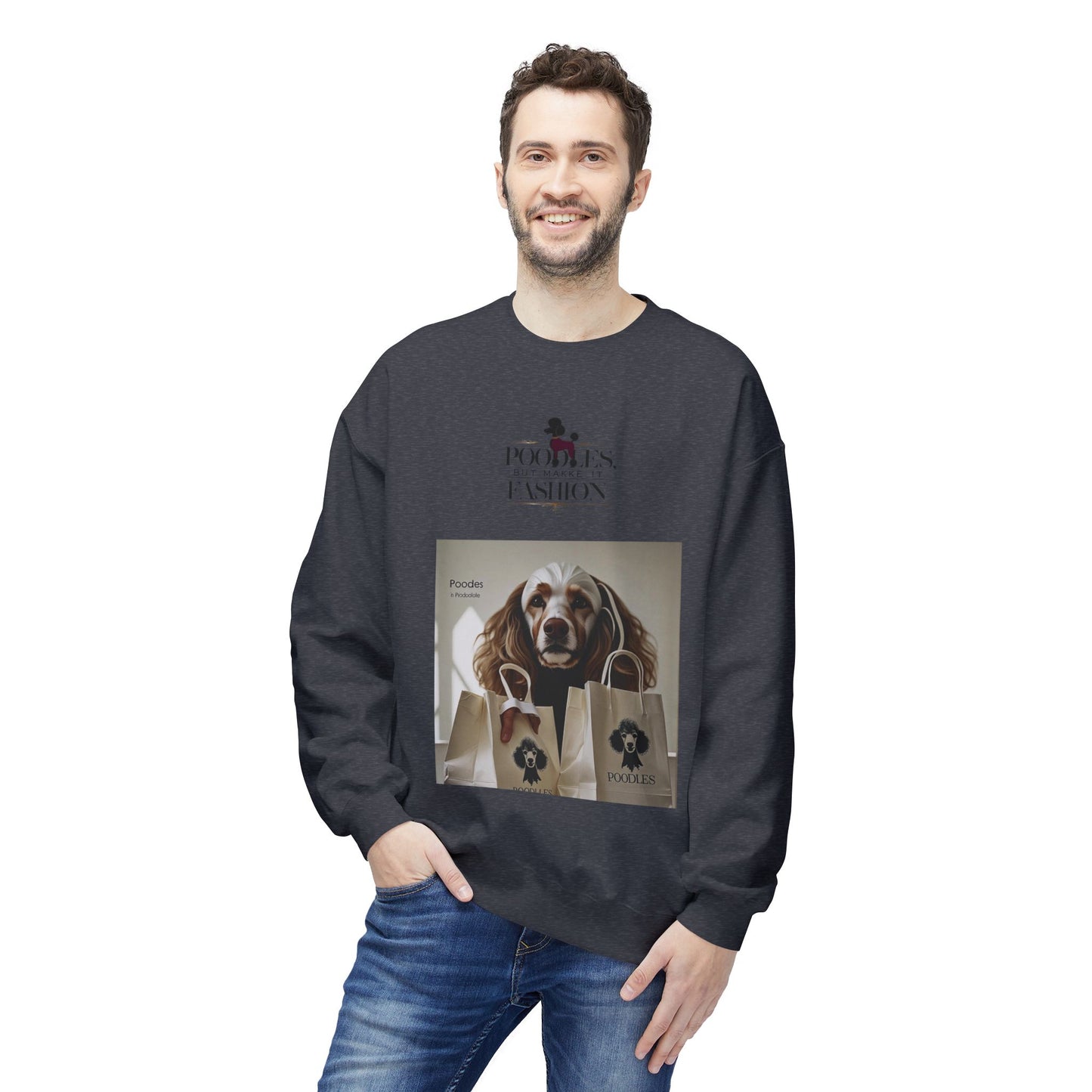 Poodles Fashion Graphic Sweatshirt | Eco-Limite