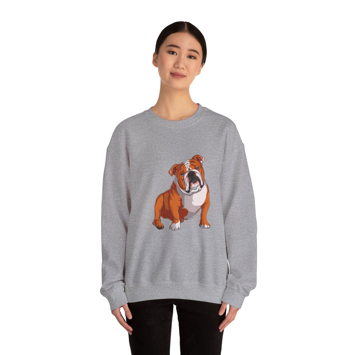 Royal Bulldog Art Sweatshirt | Eco-Limited