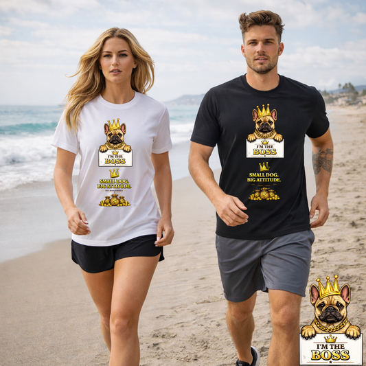 Small Dog Big Attitude T-Shirt | Eco-Limited