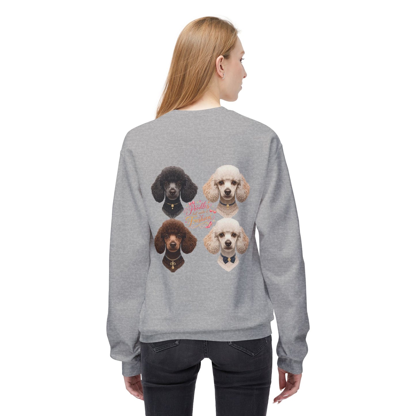 Poodles But Make It Fashion Sweatshirt | Eco-Limited