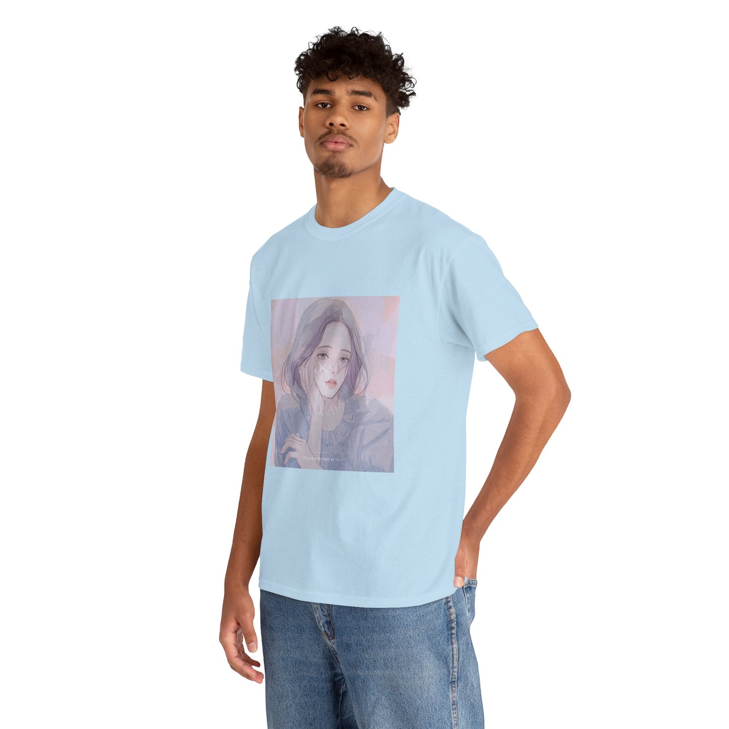 It’s Okay to Not Be Okay Art T-Shirt | Eco-Limited