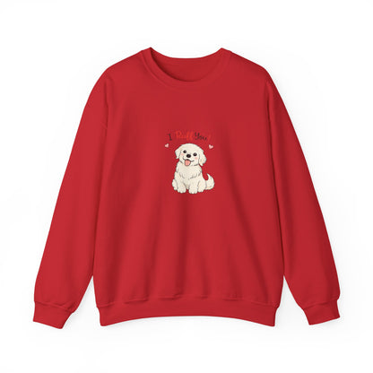Ruff Love Puppy Graphic Sweatshirt | Eco-Limited