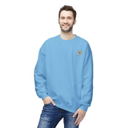 Korean Jindo Line Art Sweatshirt | Eco-Limited