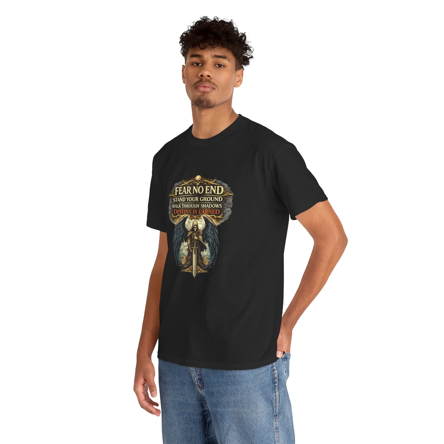 Dark Angel Guardian Graphic T Shirt | Eco - Limited