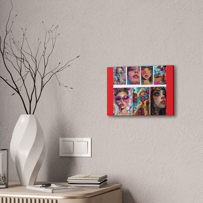Pop Art Muse Canvas | Statement Wall Art
